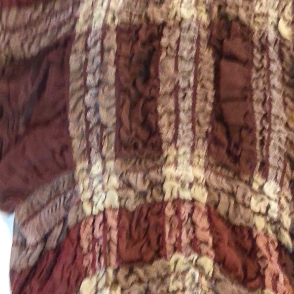 Tolani Brown/Rust Scarf 🧣 NWOT - Picture 3 of 4